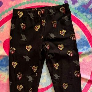 Girls Disney Descendants leggings Size M(10/12)